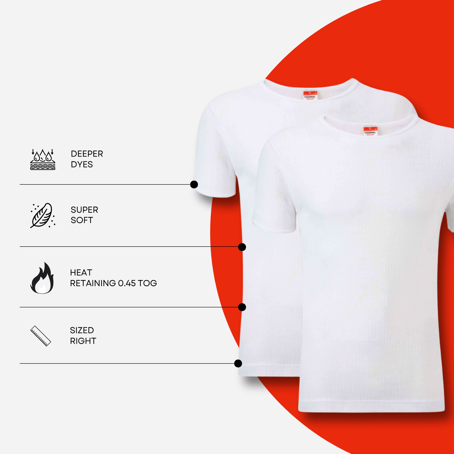 2 Pack Men's Thermal Underwear Set Long Sleeve