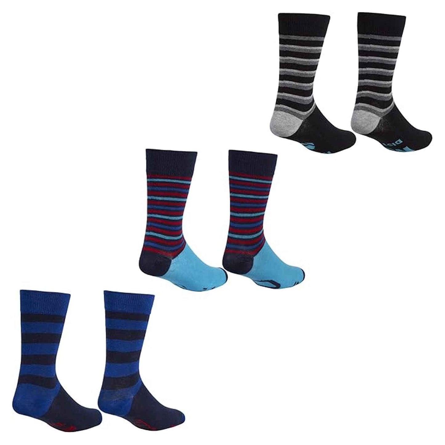 3 Pack Men's Novelty Slogan Socks