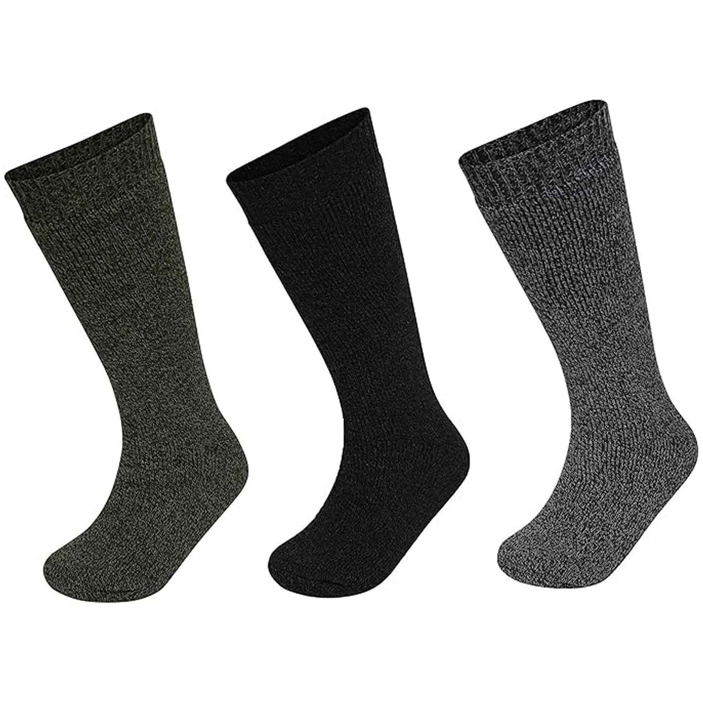 3 Pack Men's Wellington Boot Socks