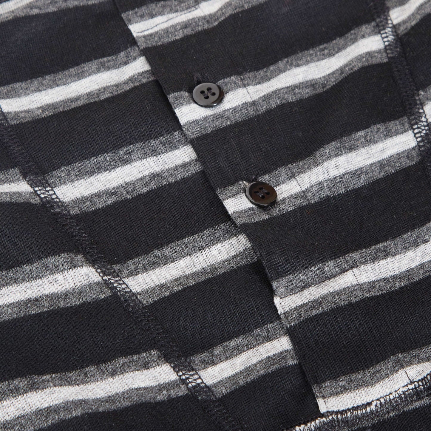 6 Pack Striped Black Grey Cotton Stretch Boxer Shorts