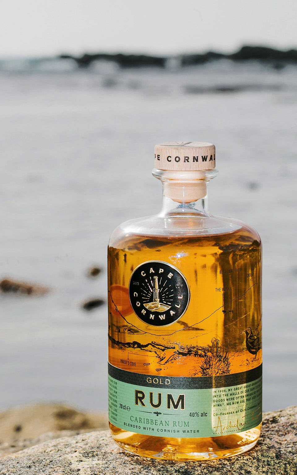 Cape Cornwall Gold Rum 70cl