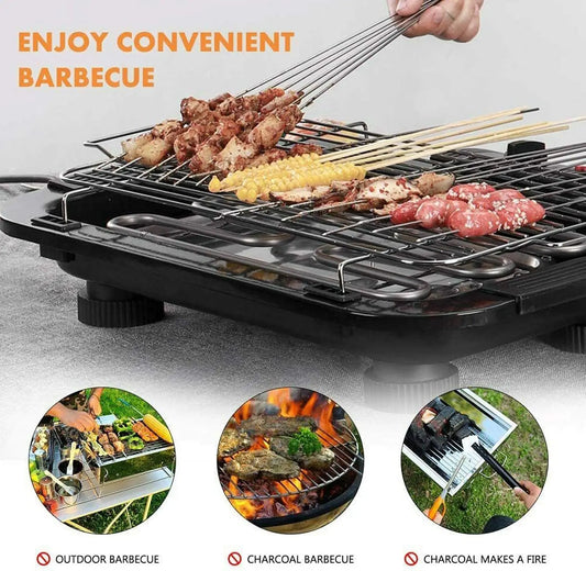 BBQ Electric Grill with Detachable Barbecue
