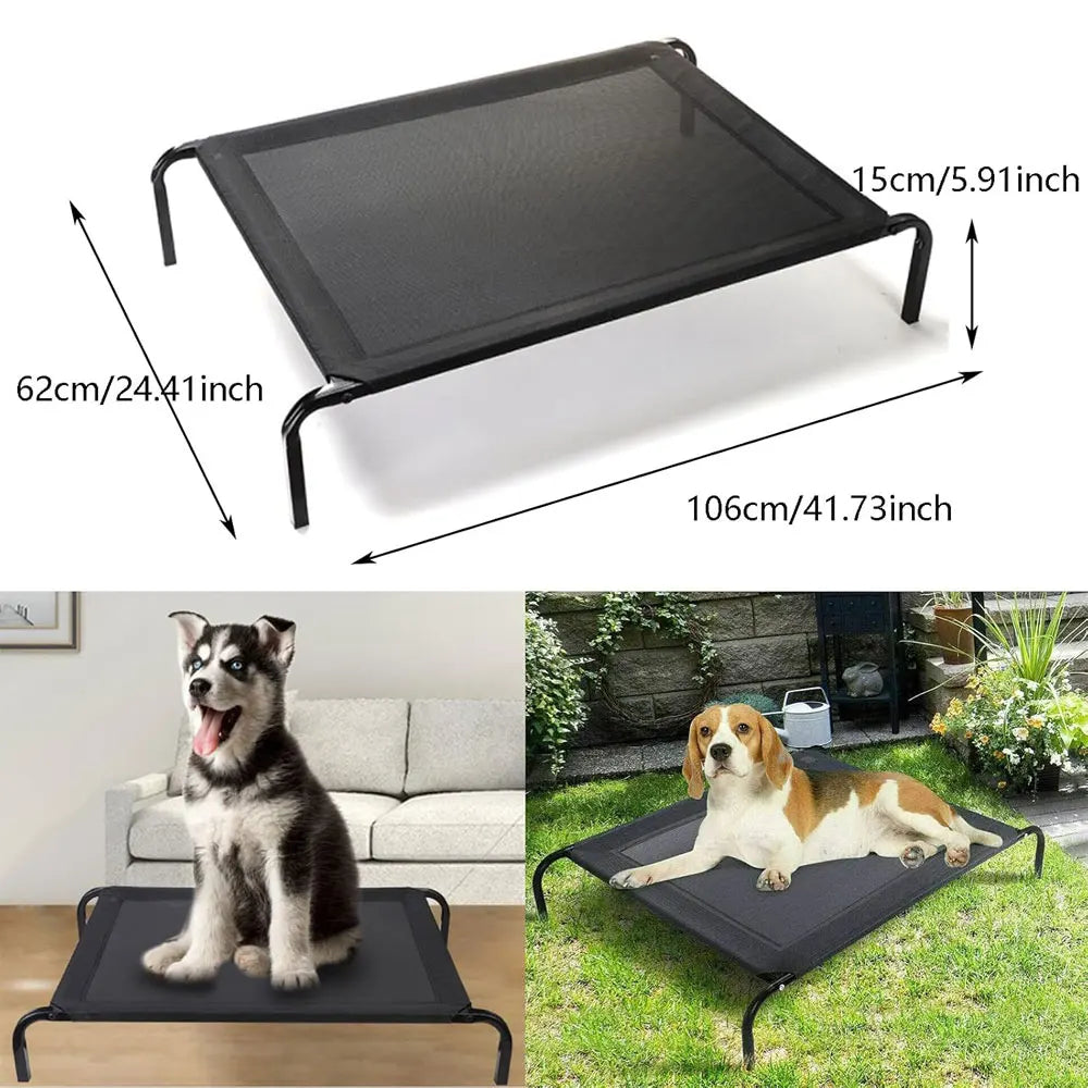 BRIEFNESS Waterproof Elevated Dog Bed