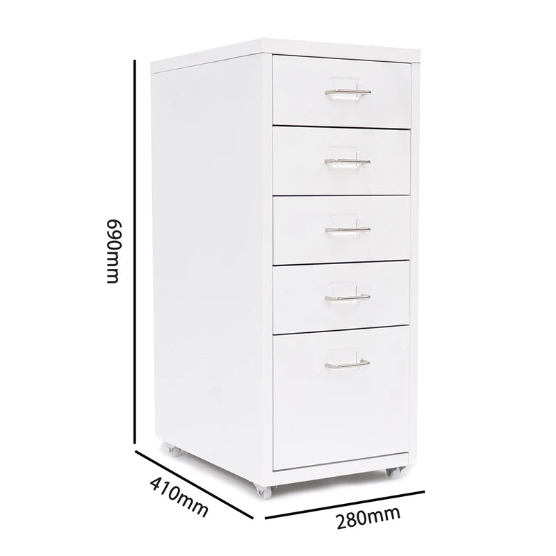 Vertical File Cabinet with 5 Drawers