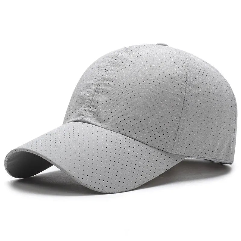 Spring Summer Solid Colour Mesh Cap