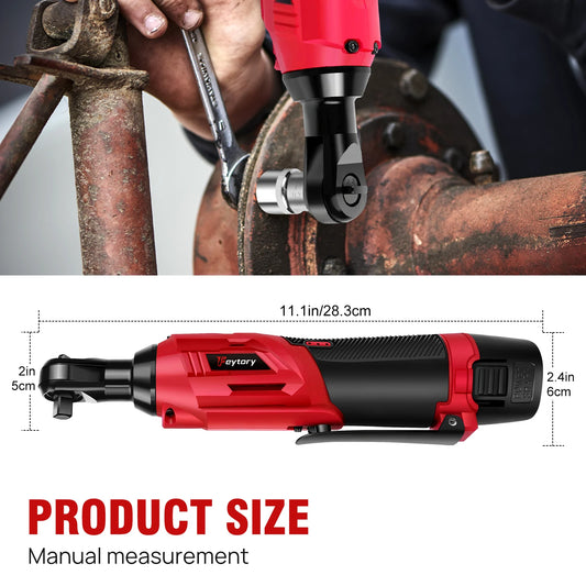 Feytory 200Nm Cordless Ratchet Wrench Set