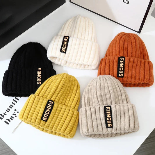 Warm Solid Colour Soft Hat