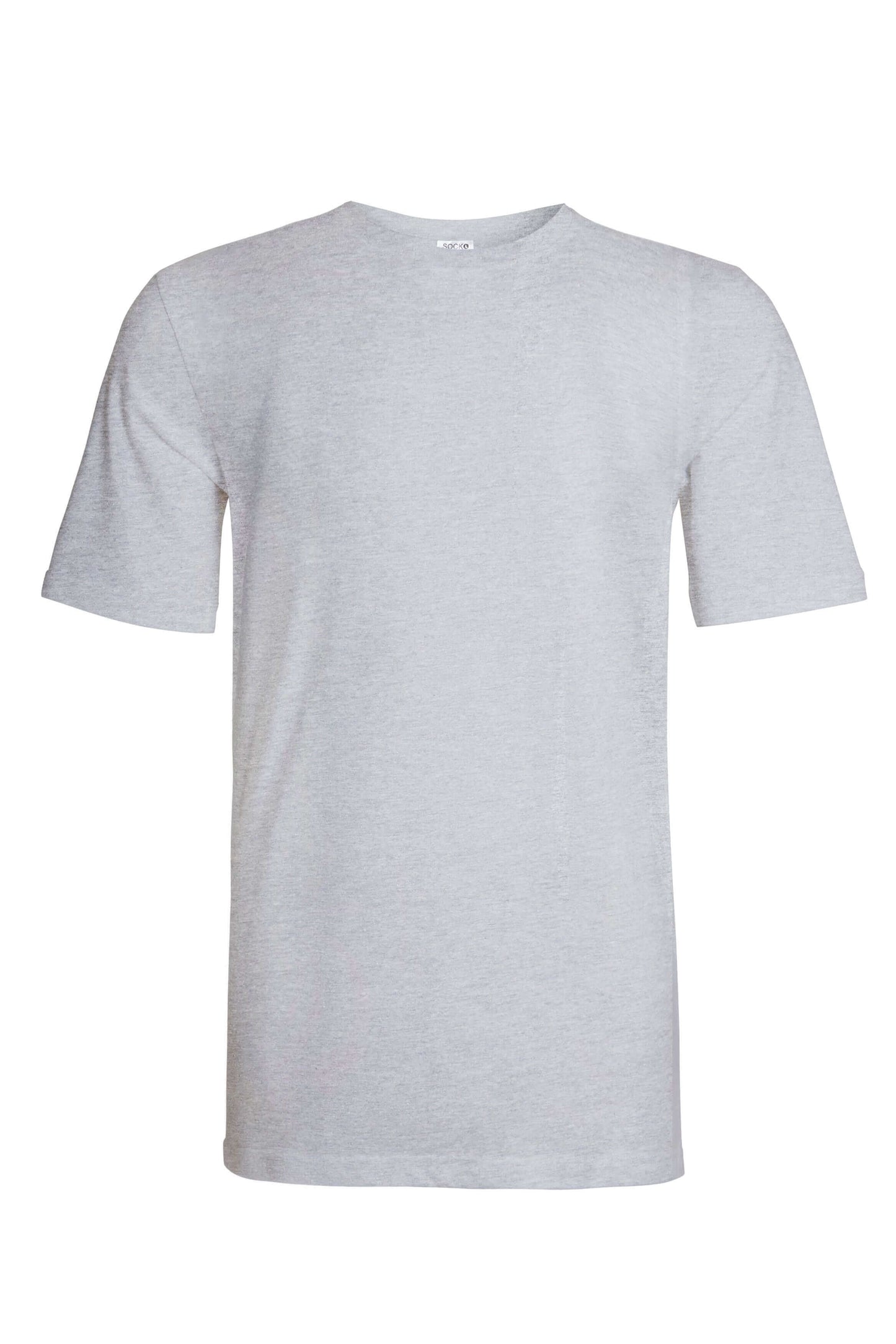 Pack of 3 Men's Plain T-Shirts Soft Breathable Cotton Polyester Blend Short Sleeve
