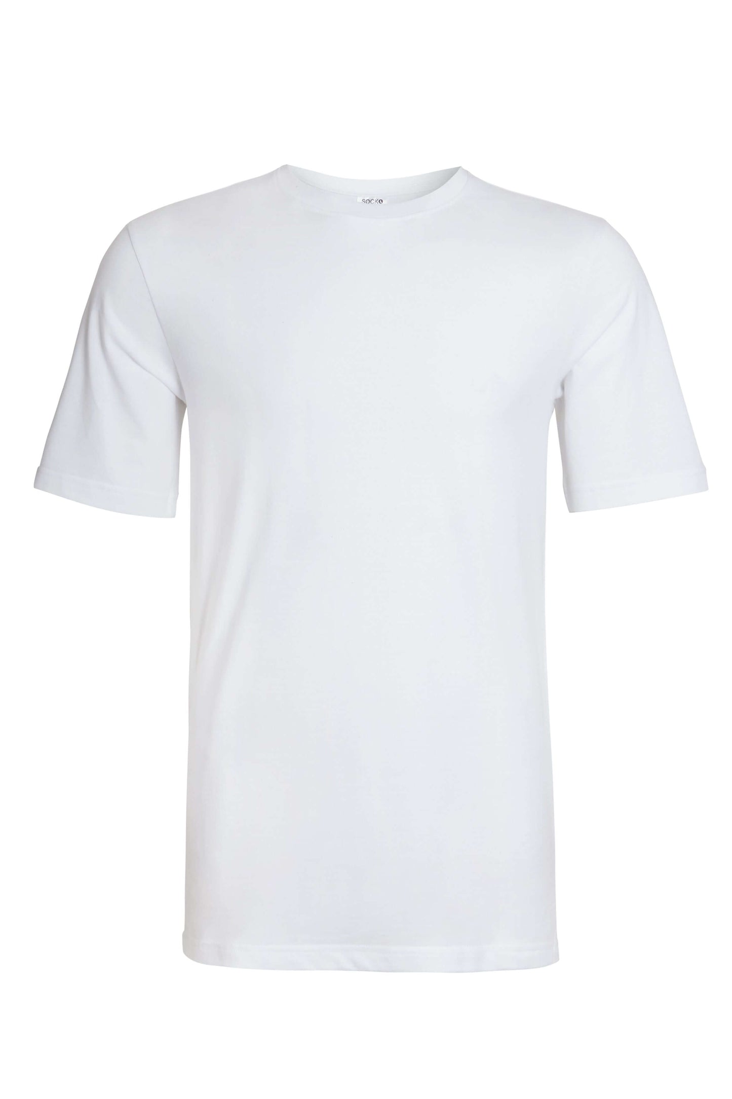 Pack of 3 Men's Plain T-Shirts Soft Breathable Cotton Polyester Blend Short Sleeve