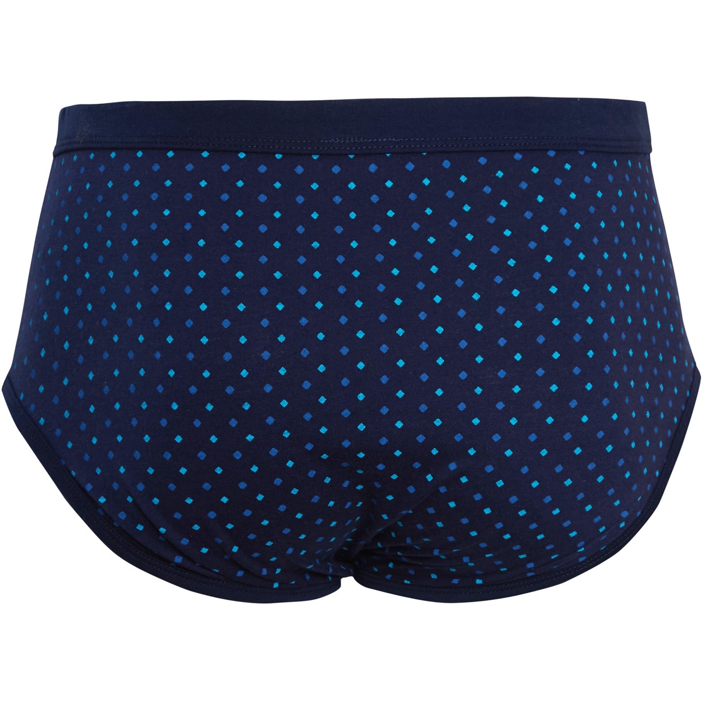 Pack of 6 Men's Printed Cotton Blend Briefs
