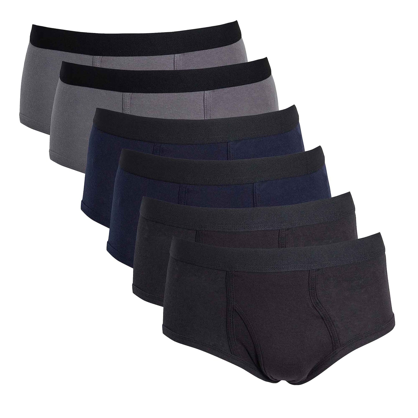 Pack of 6 Men's Cotton Briefs