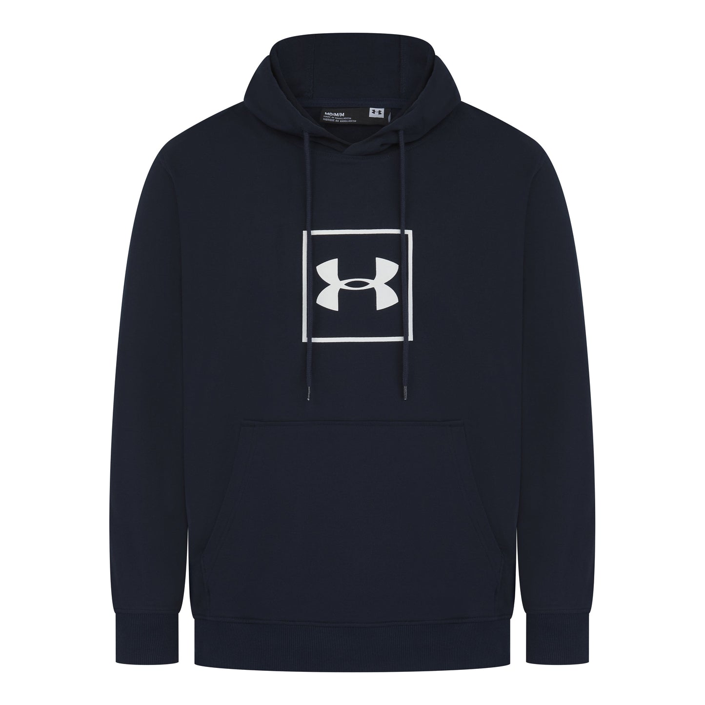 Under Armour Rival Box Logo Fleece Hoodie
