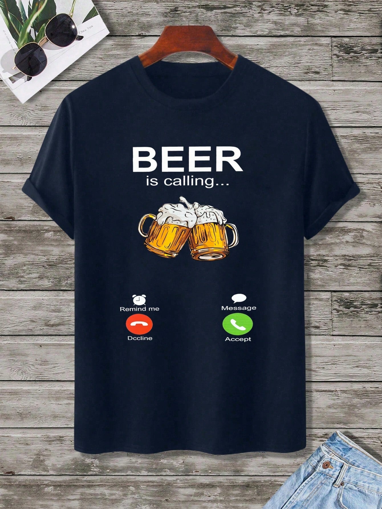 Men's Slogan Graphic Tee