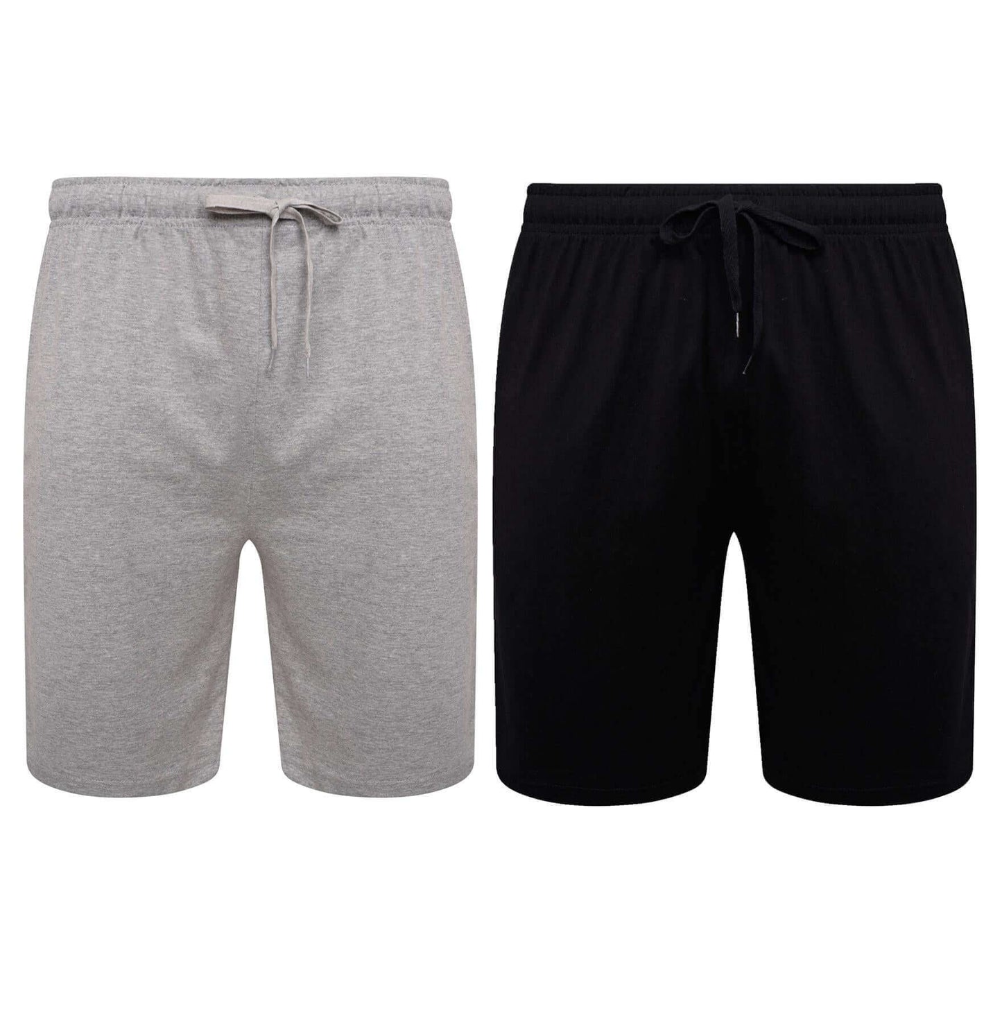 2 Pack Men's Cotton Lounge Shorts