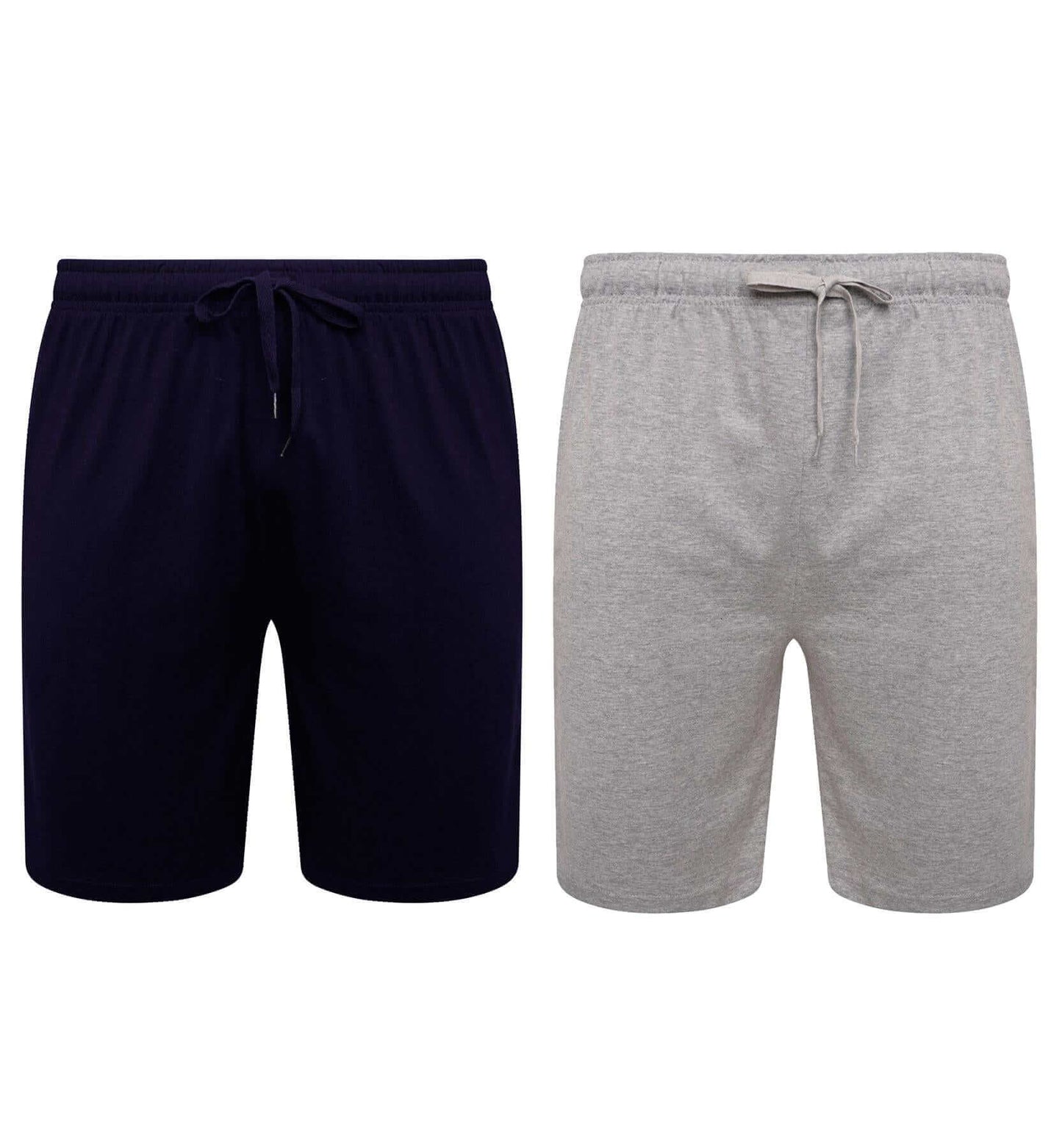 2 Pack Men's Cotton Lounge Shorts