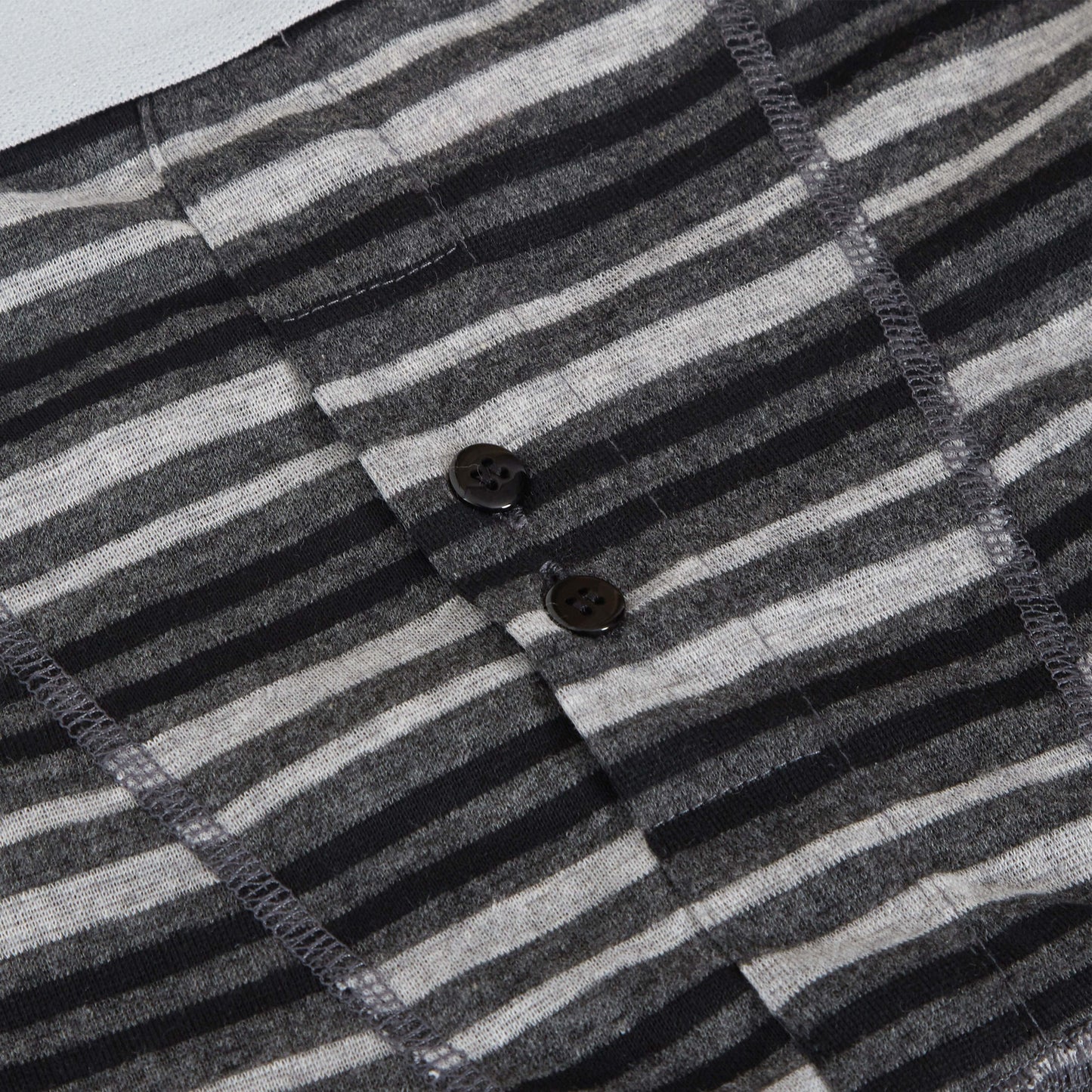 6 Pack Striped Black Grey Cotton Stretch Boxer Shorts