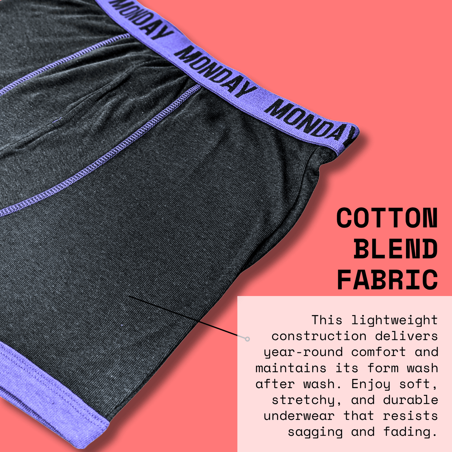 7 Pack Days Of The Week Comfort Fit Boxer Shorts Menswear