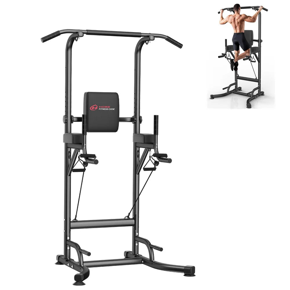 Power Tower Dip Station Pull Up Bar