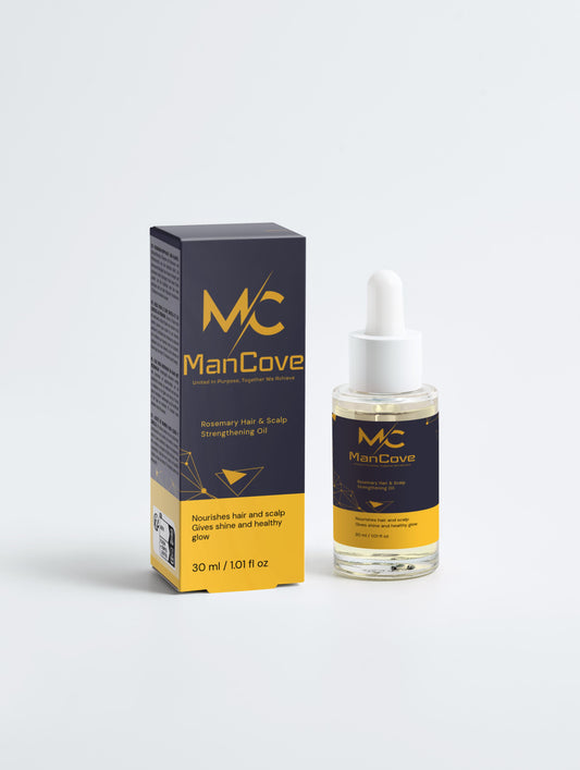 ManCove Rosemary Hair & Scalp Strengthening Oil