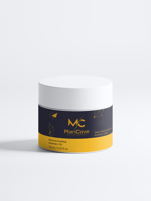 ManCove Deep Cleanse Scalp Scrub, Rosemary & Mint