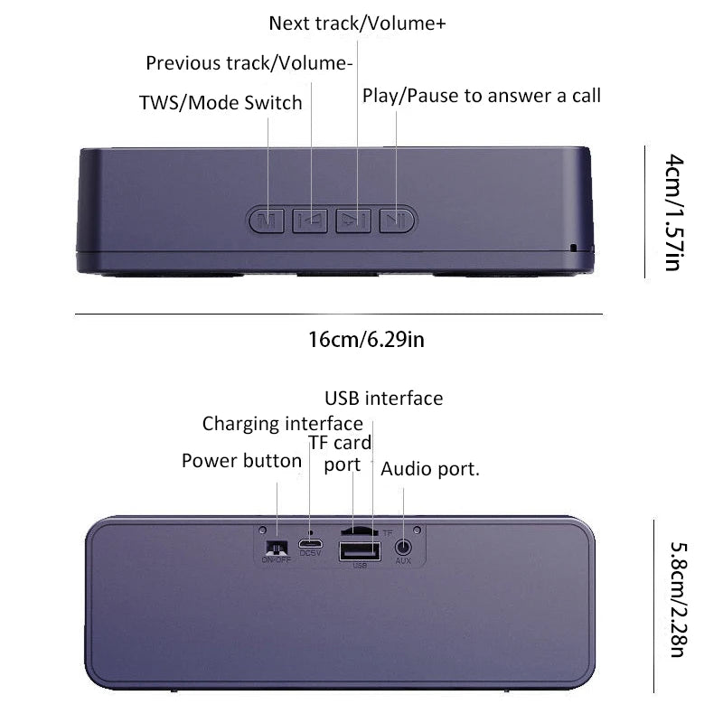 S18 Wireless Creative Bluetooth Smart Speaker