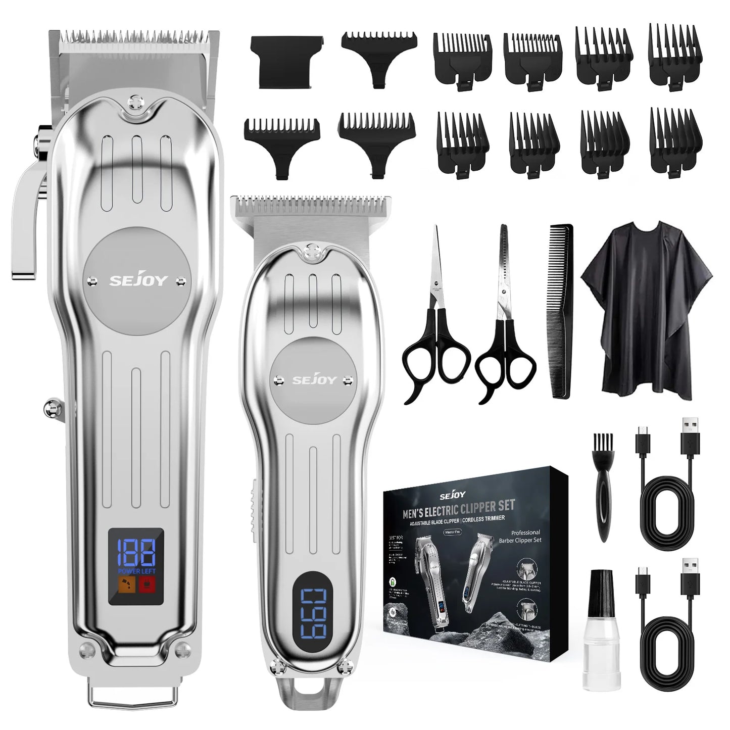 Sejoy Professional Hair Clipper Set For Men
