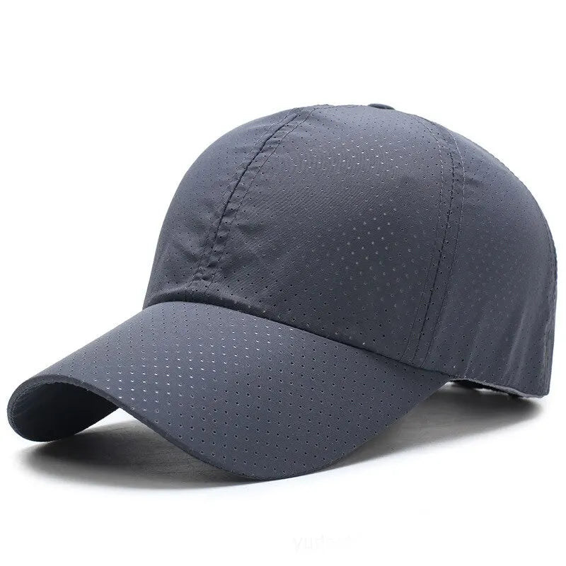 Spring Summer Solid Colour Mesh Cap