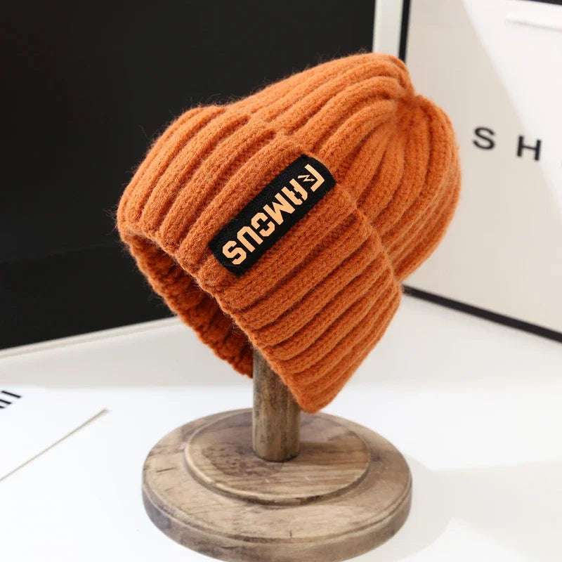 Warm Solid Colour Soft Hat