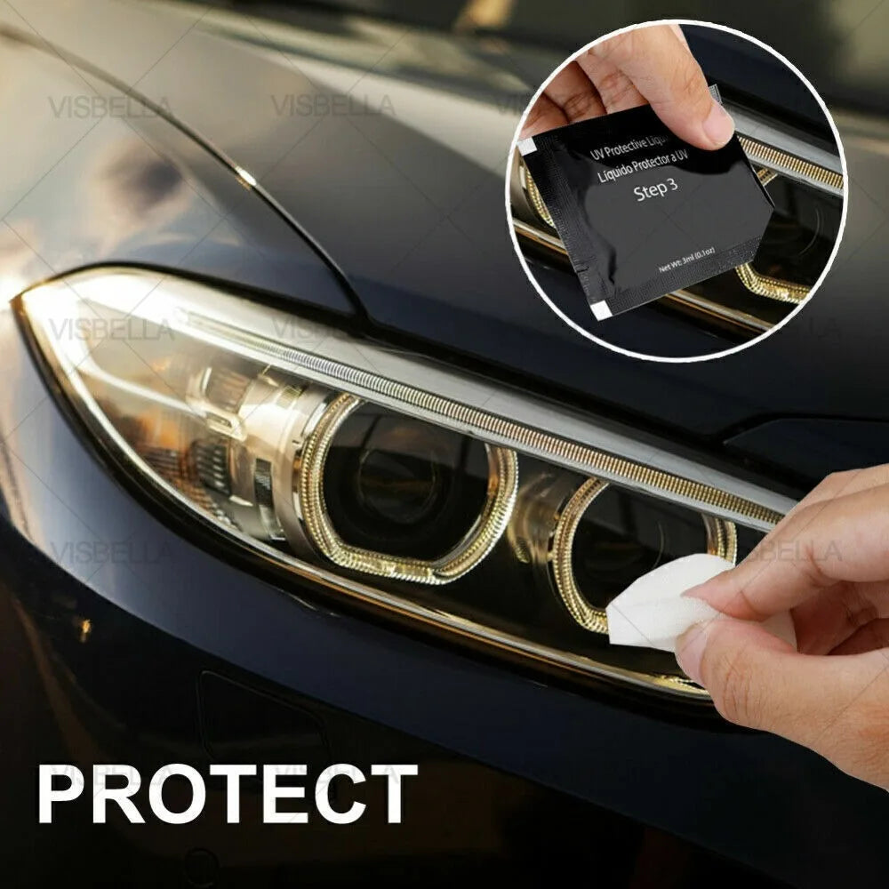 Auto Car Headlight Restoration Kit