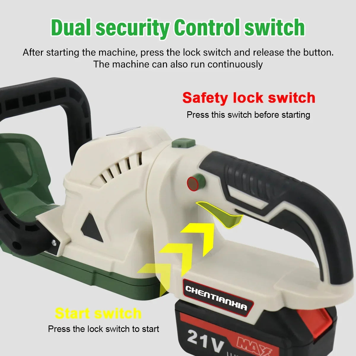 Brushless Cordless Hedge Trimmer