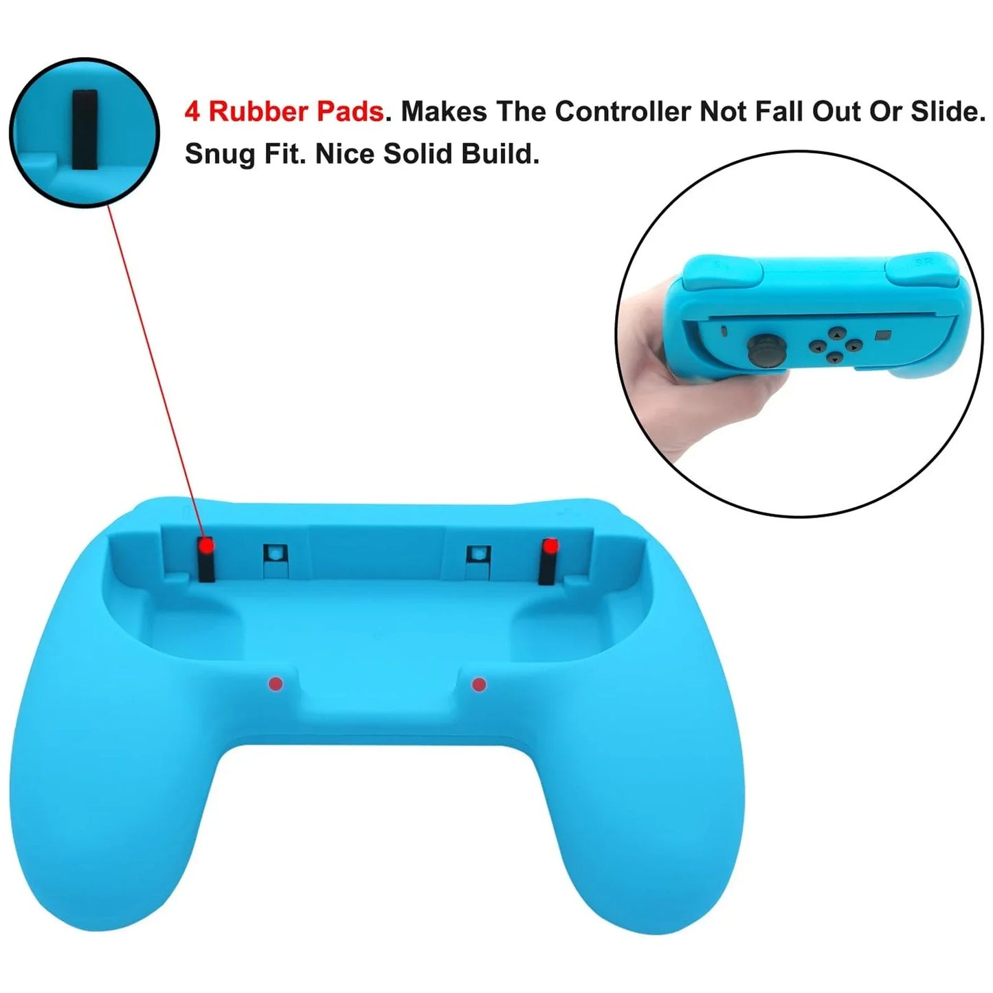 Wear Resistant Handle Controller For Nintendo Switch