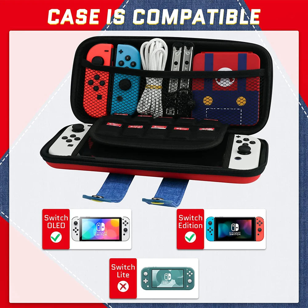 Portable Mario Nintendo Switch Console Carrying Bag