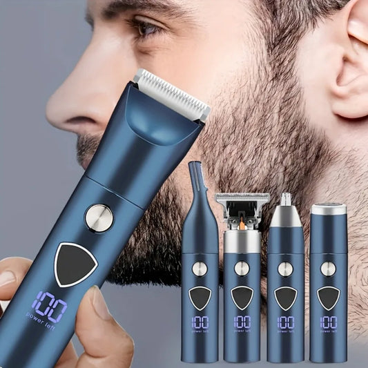 Men's Electric 5-in-1 Professional Body Hair Trimmer