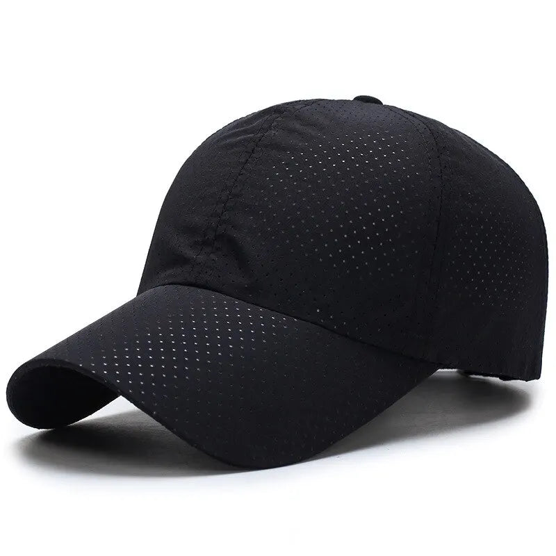 Spring Summer Solid Colour Mesh Cap