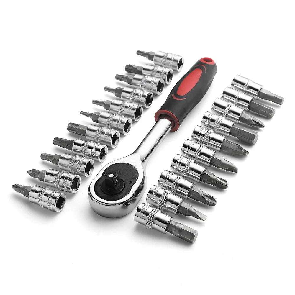 108pcs Ratchet Socket Wrench Set