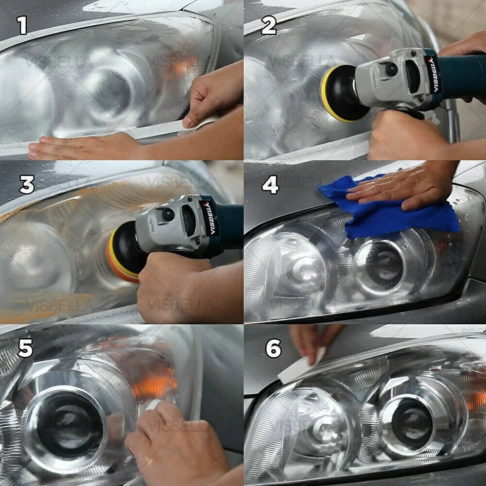 Auto Car Headlight Restoration Kit