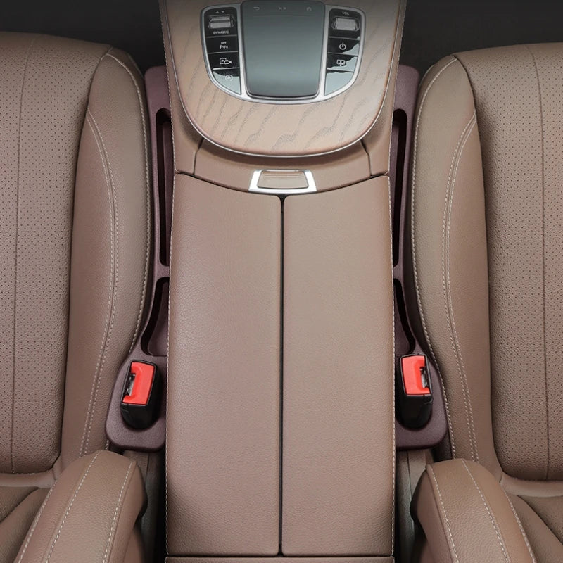 2pc Car Seat Gap Filler Organizer