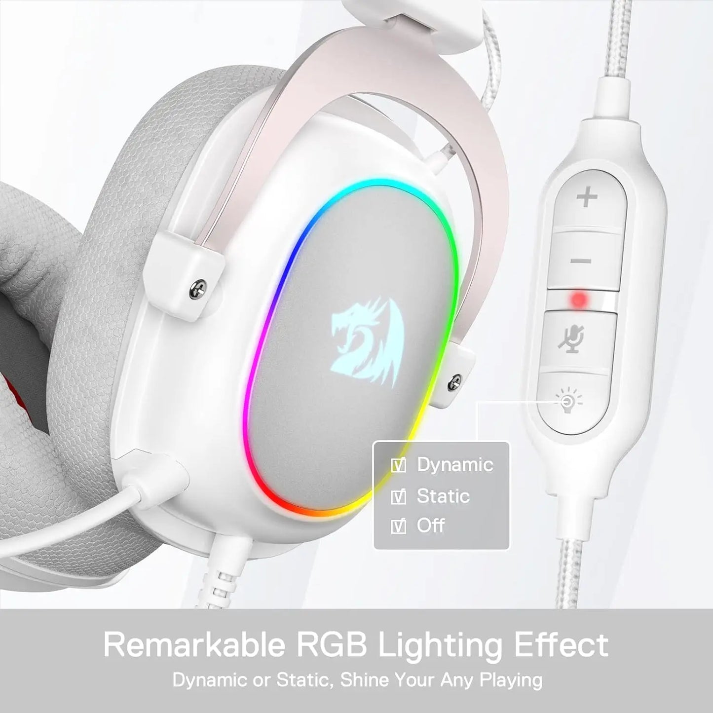 RGB Wired Backlit Gaming Headset 7.1 Surround Sound