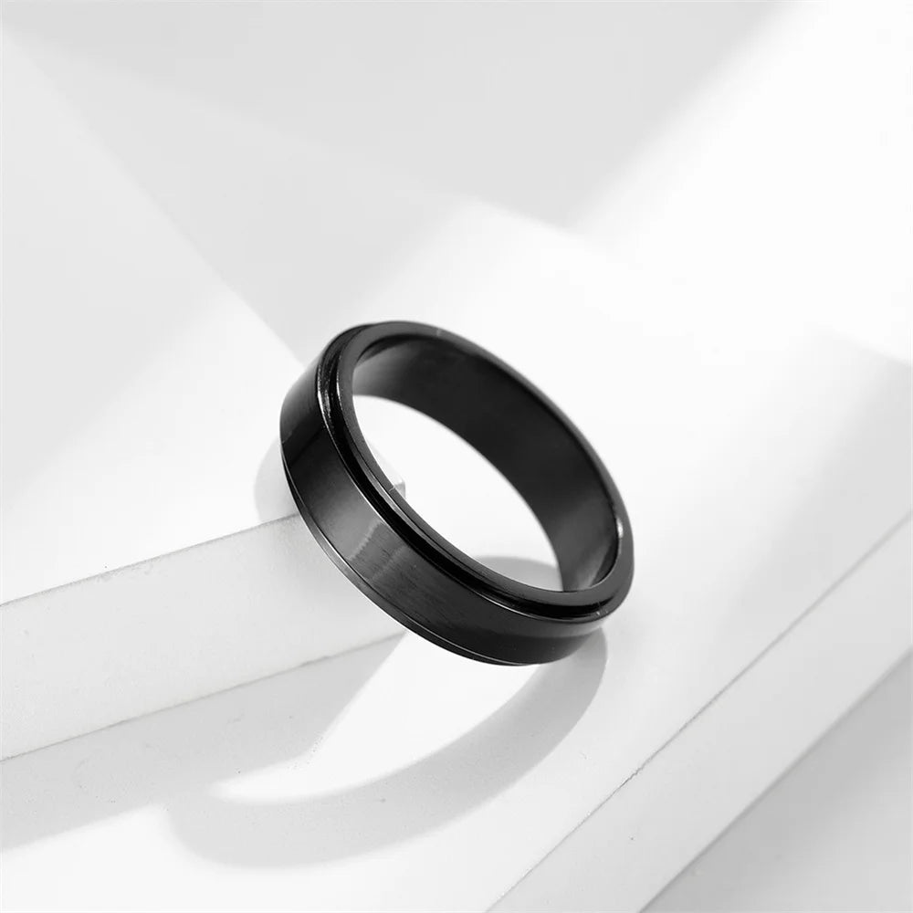 Anxiety Fidget Spinner Ring
