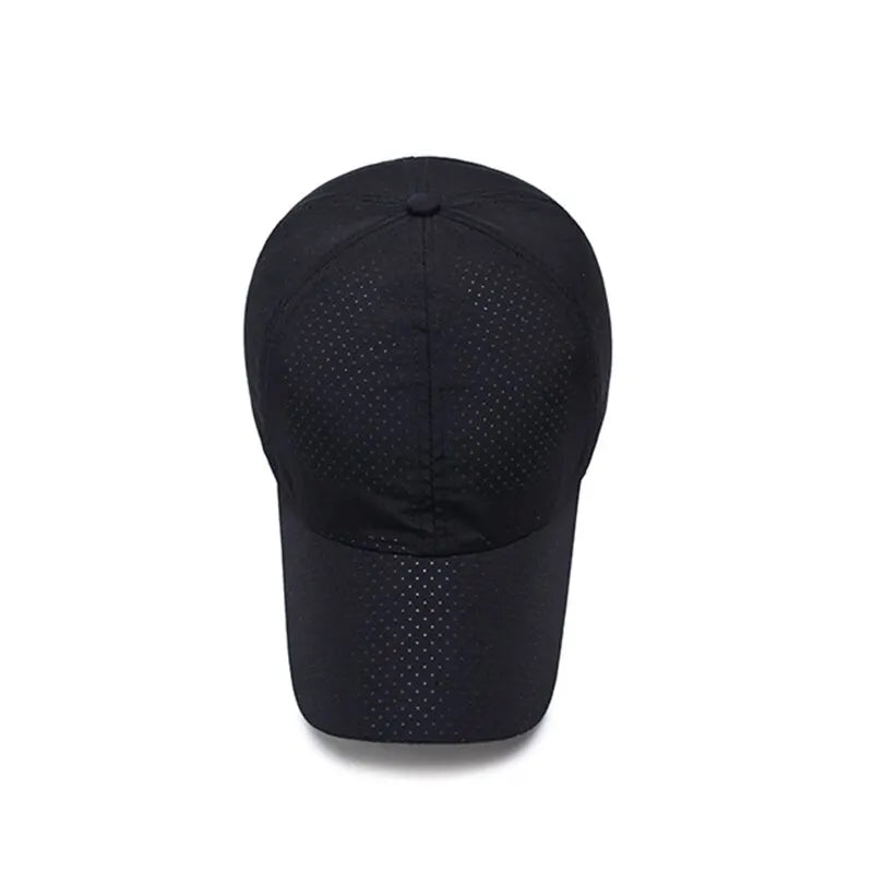 Spring Summer Solid Colour Mesh Cap