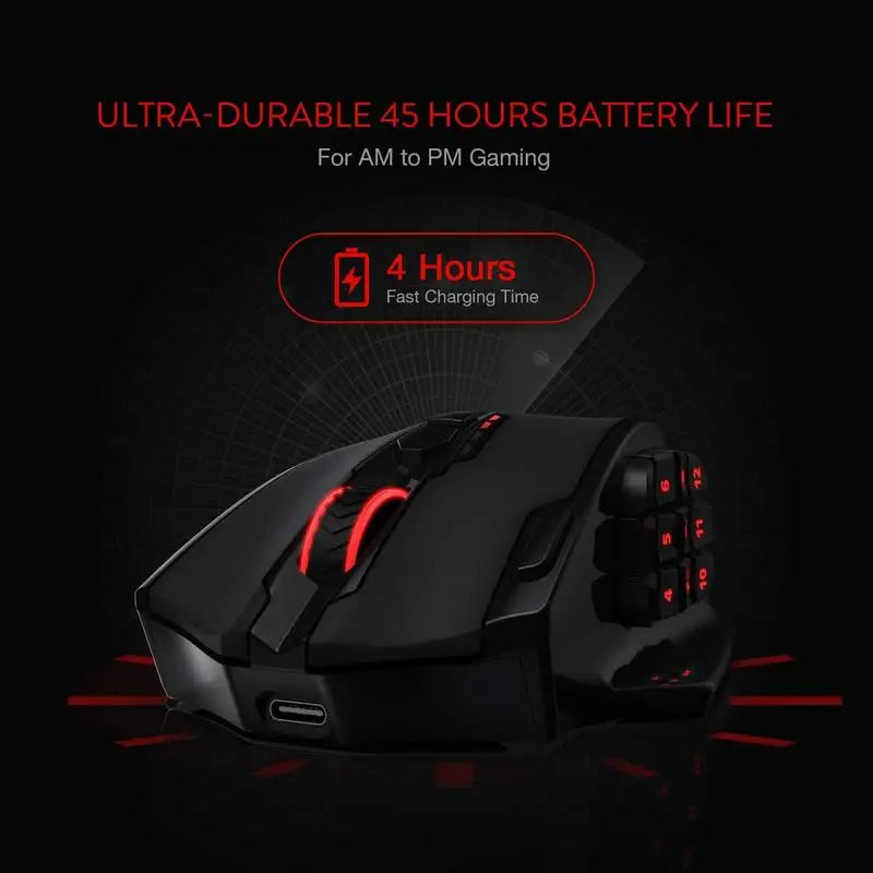 Redragon M913 Gaming Wired/Wireless RGB Mouse