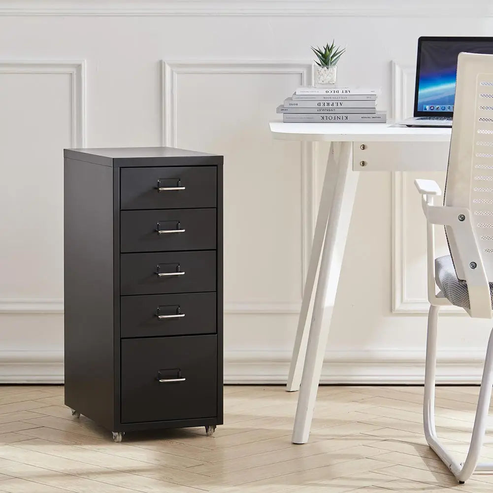 Vertical File Cabinet with 5 Drawers