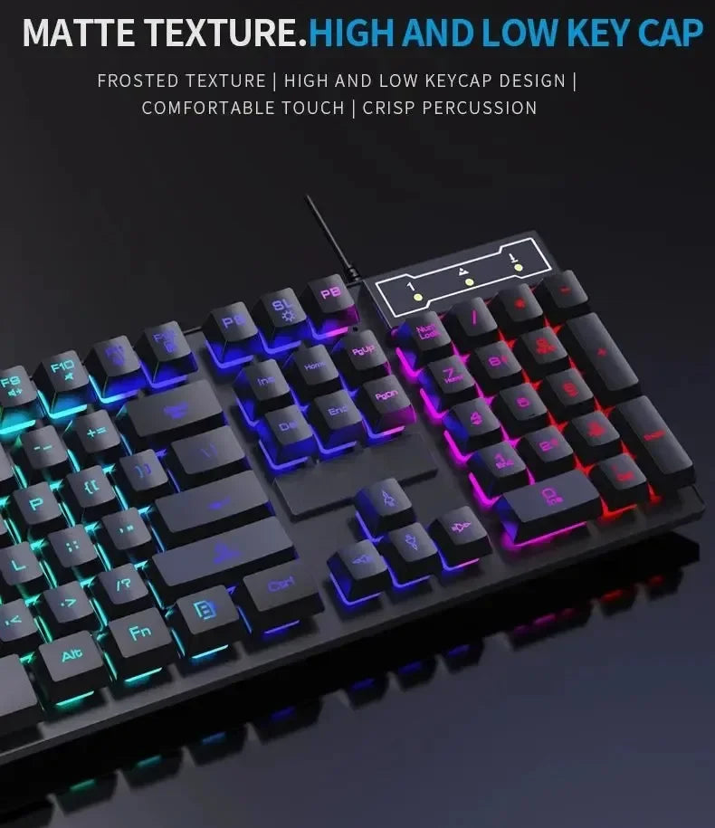104 key Backlit Mechanical Wired Keyboard