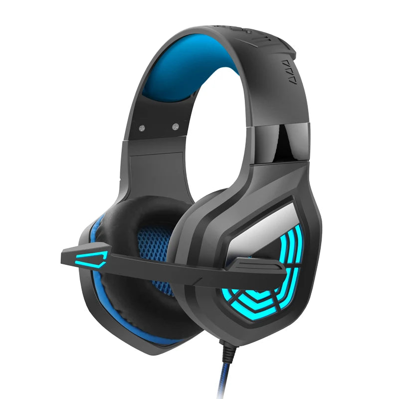 LED Gaming Headset USB Stereo Surround Wired Headphone