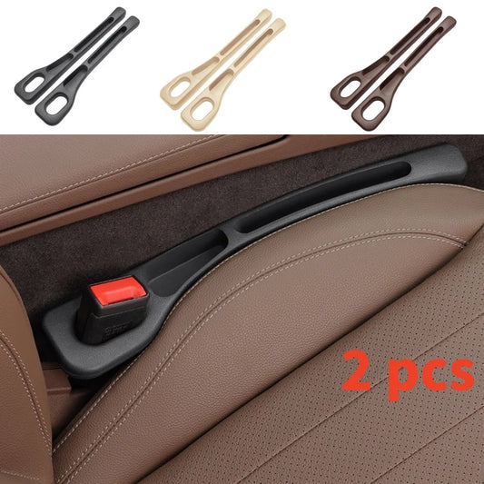2pc Car Seat Gap Filler Organizer