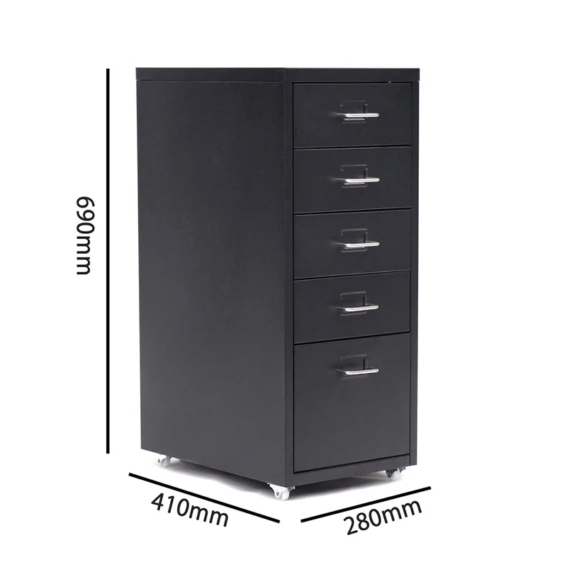 Vertical File Cabinet with 5 Drawers