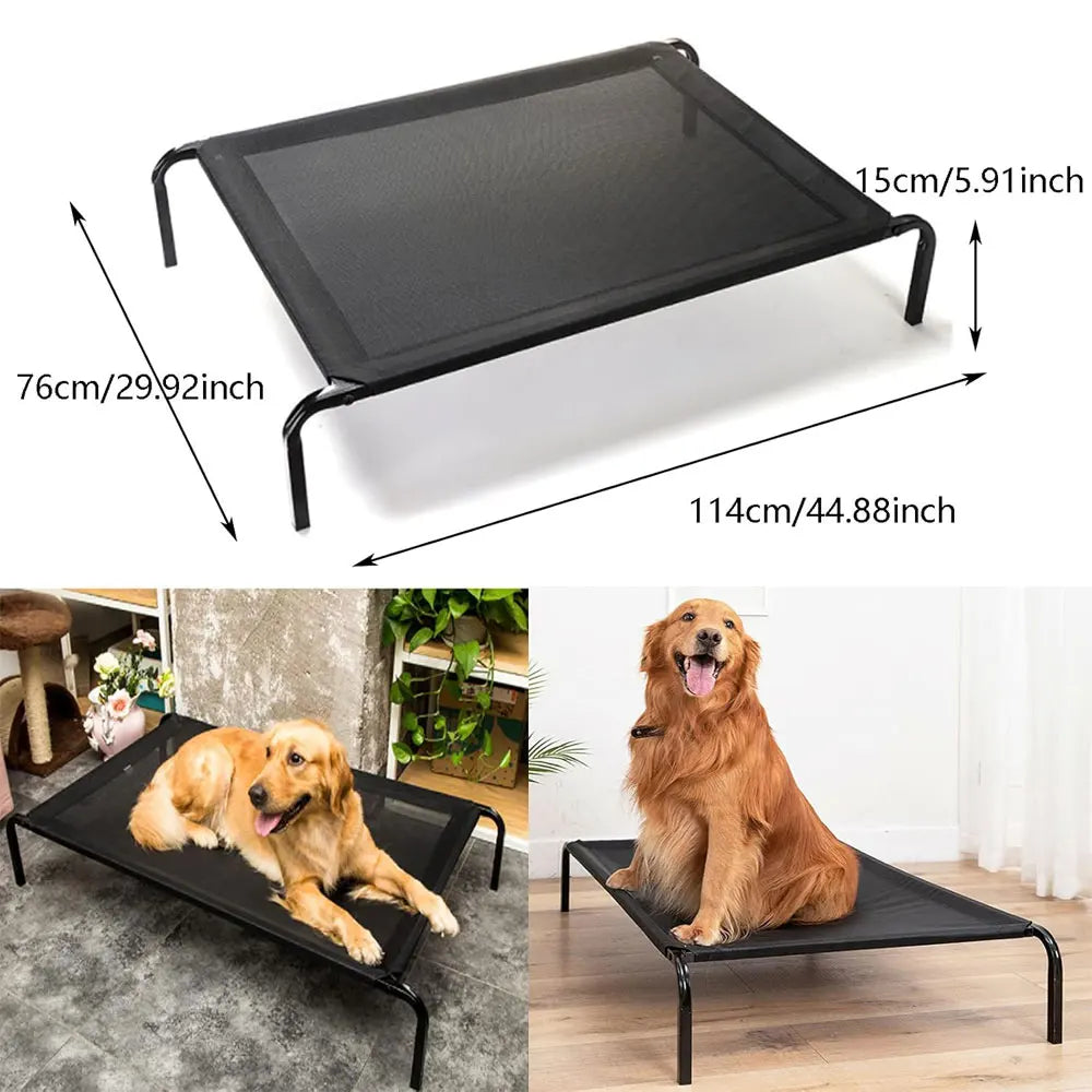 BRIEFNESS Waterproof Elevated Dog Bed