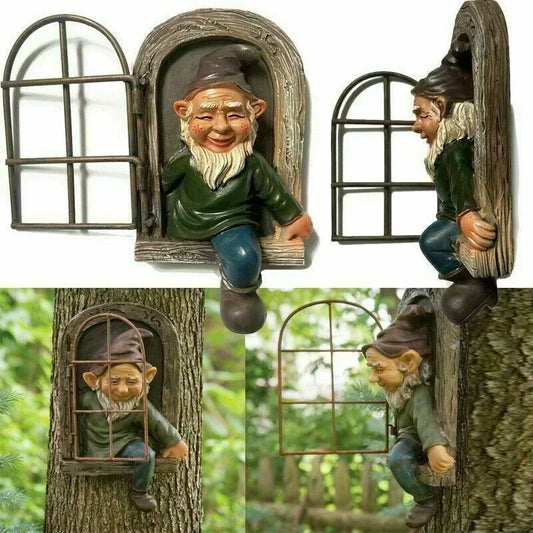 Creative Garden Gnome Statue