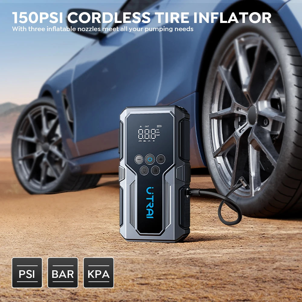 1500A Car Jump Starter Portable Power Bank