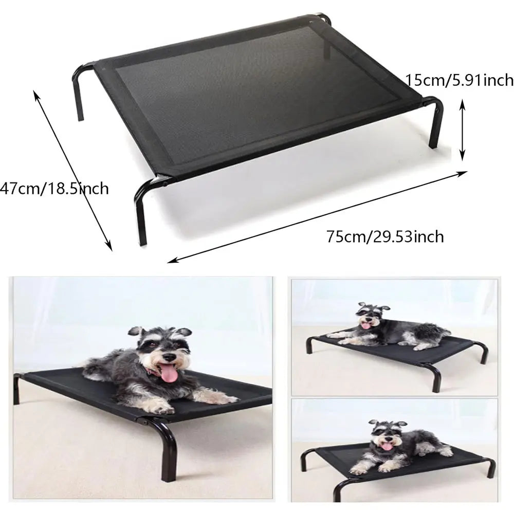 BRIEFNESS Waterproof Elevated Dog Bed